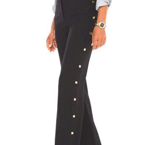 Studded Straight Leg Pants